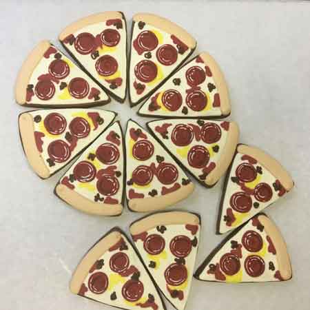 pizza cookies