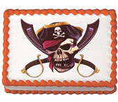 pirate cake topper