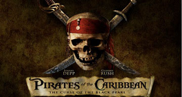 pirates of the caribbean poster