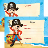 pirate thank you notes