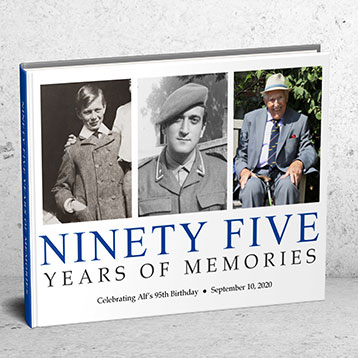 95 years of memories photo book