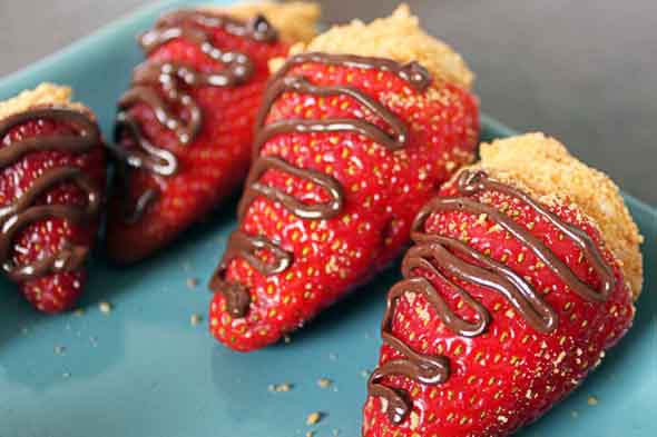 princess party food strawberries