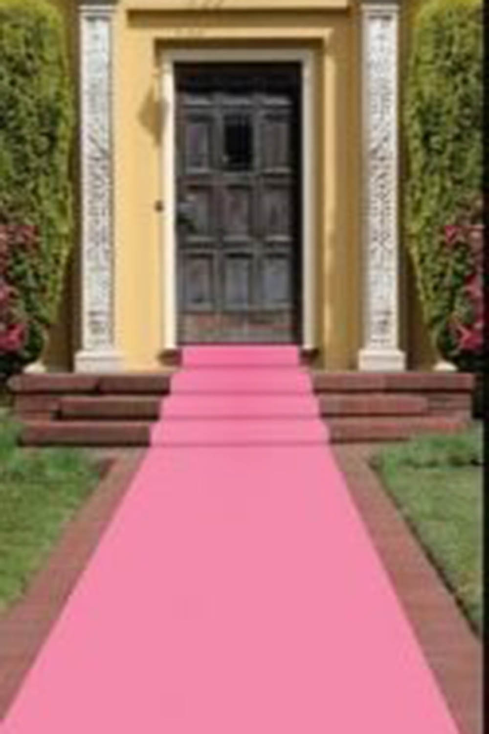 pink carpet runner