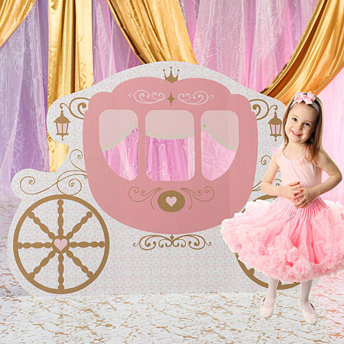 princess carriage standee