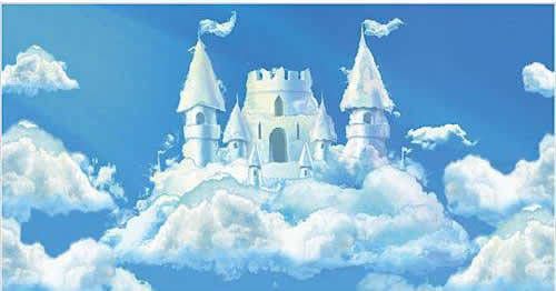 fairytake castle backdrop