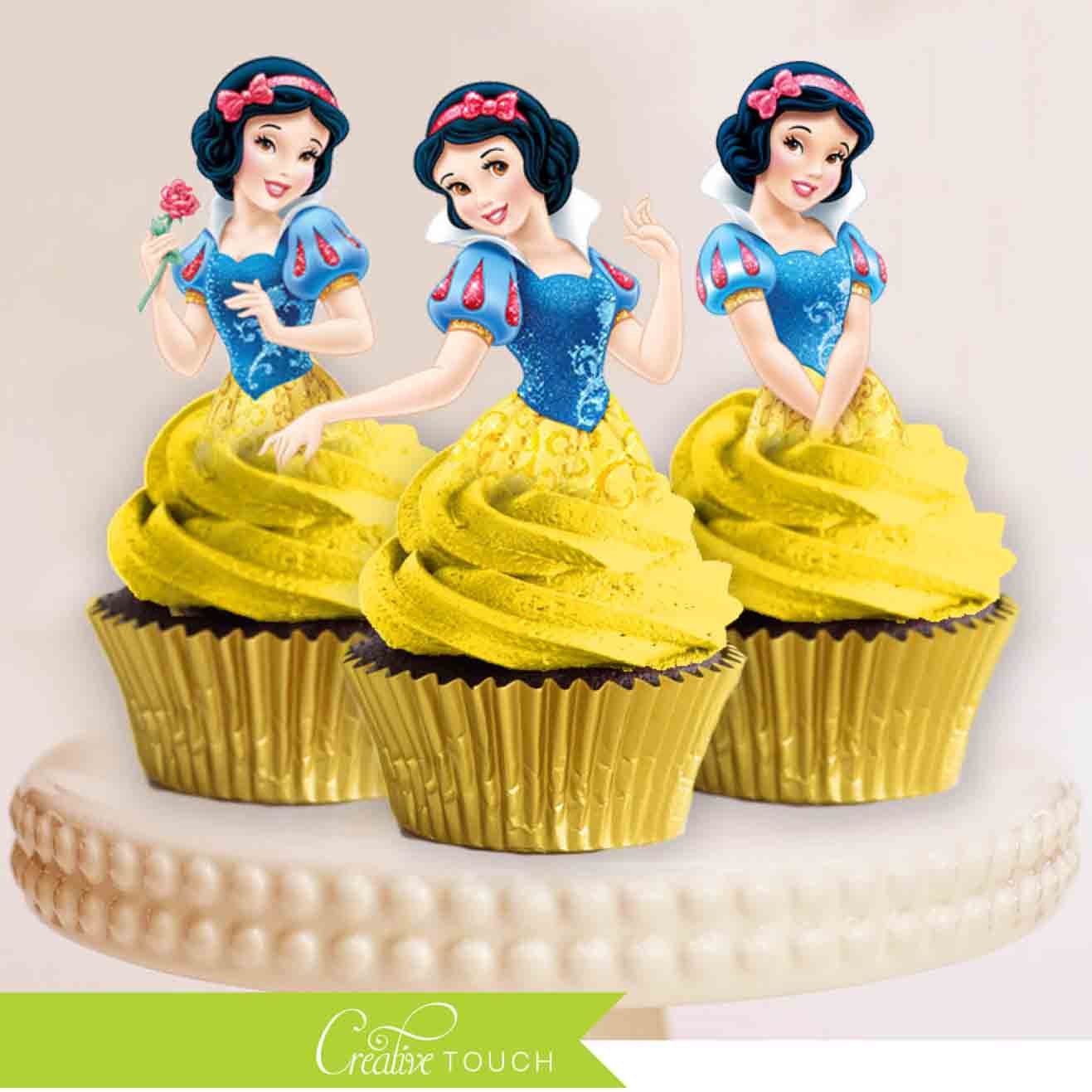 disney princess cupcake topper snow white