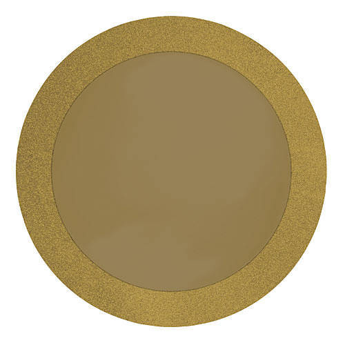 gold glitter boarder placemats