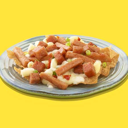 redneck party food spam nachos