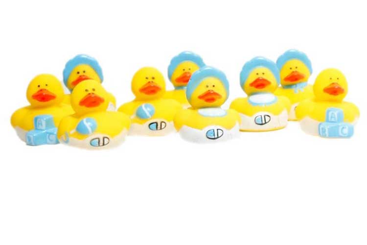 baby boy rubber ducks