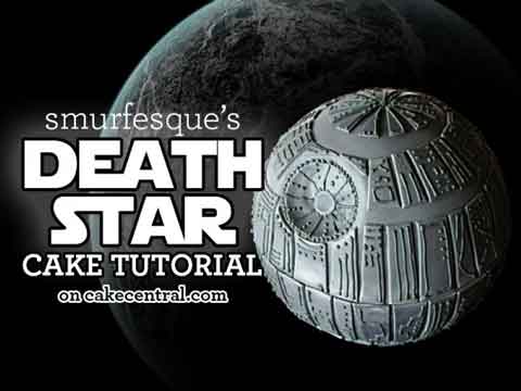 death star cake tutorial