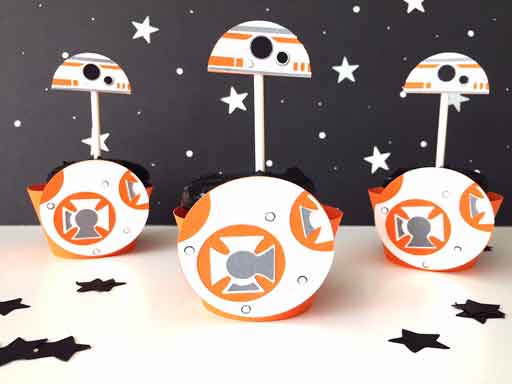 star wars cupcake toppers