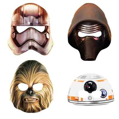 star wars force awakens masks