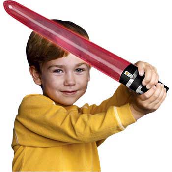 inflatable light saber