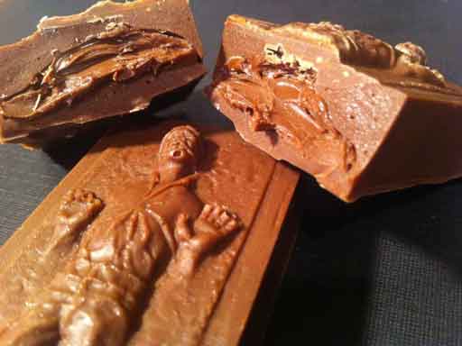 han solo in carbonite chocolate