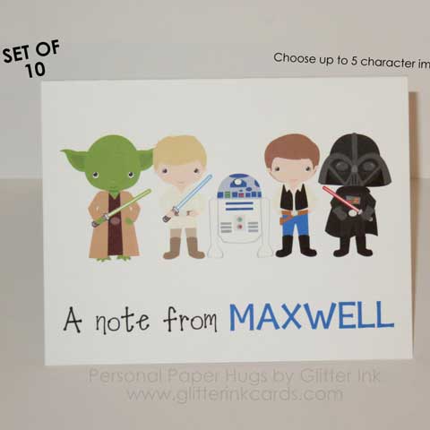 star wars thank you notes