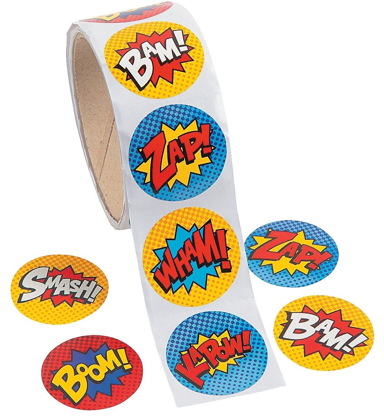 superhero stickers