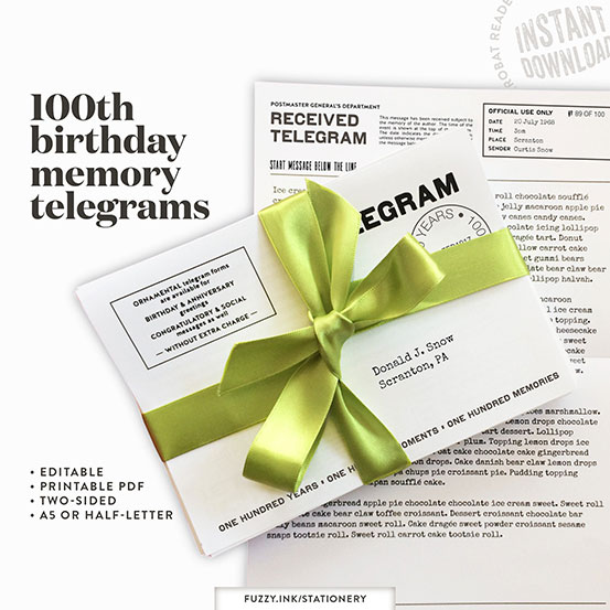 100 years 100 memories telegram