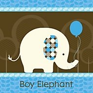 boy elephant party theme