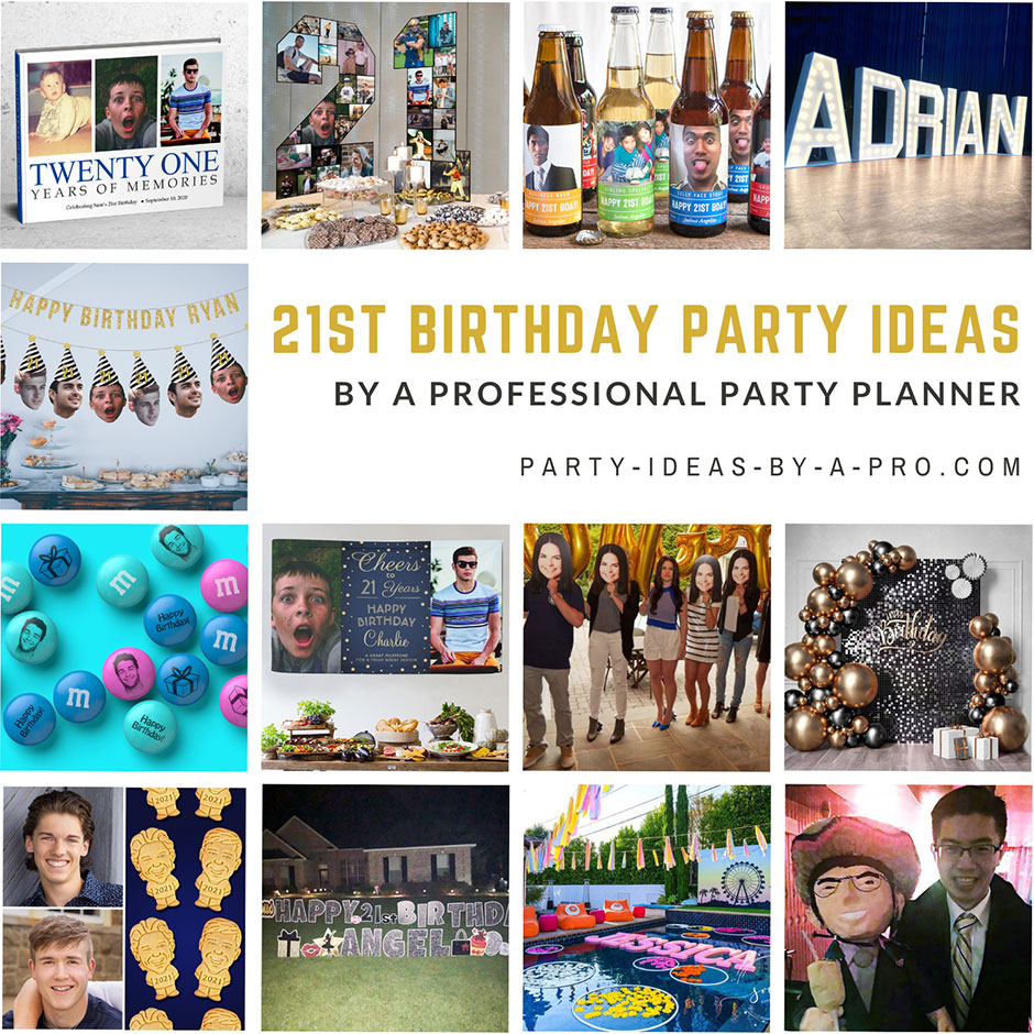 21st birthday Party Ideas