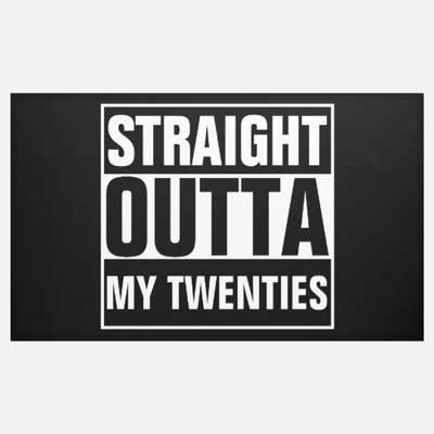 Straight Outta My Thirties banner