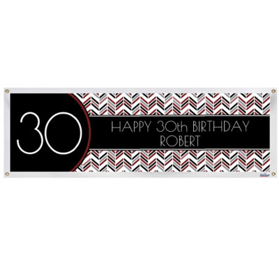 Best Day Ever 30th birthday banner