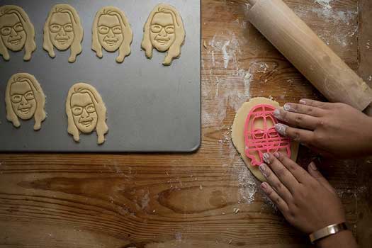 custom face cookie cutters