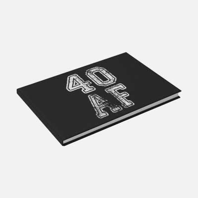 40 AF guest book