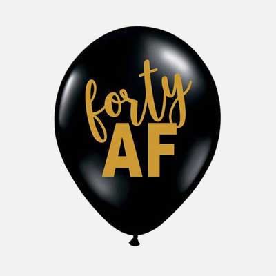 40 AF balloons