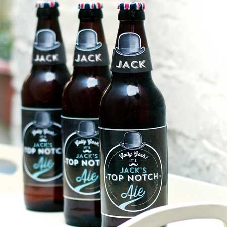 personalized beer bottle labels