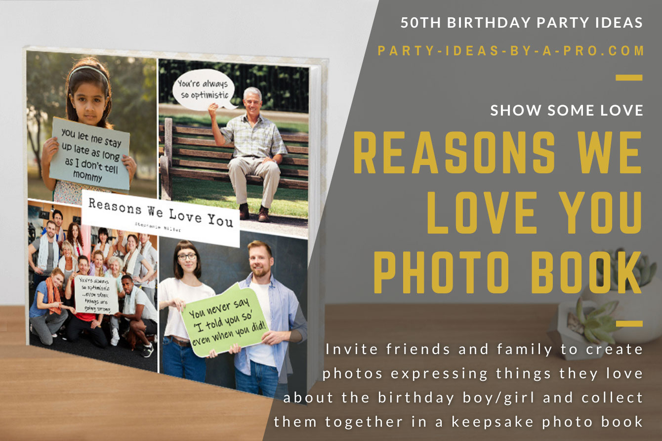 cover of reasons we love you photo book