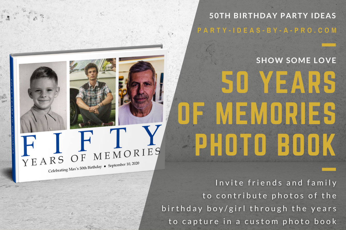 50 years of Memories Photo Book