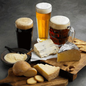craft beer & artisinal cheese tasting