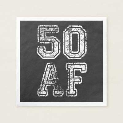 50 AF napkins