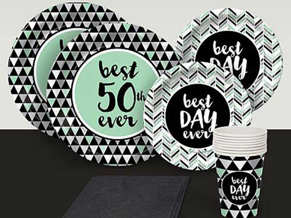Best Day Ever 50th birthday party supplies
