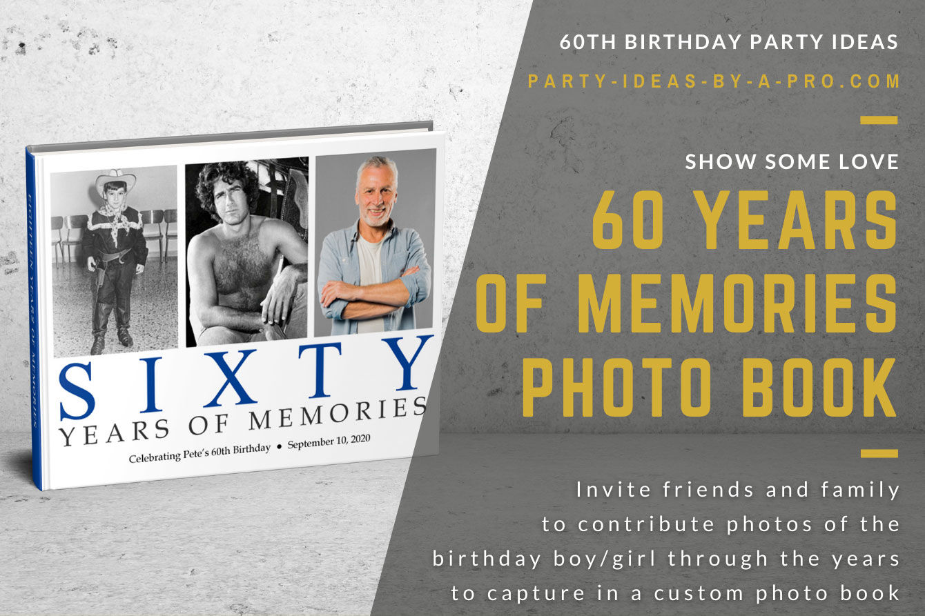 60 years of Memories Photo Book