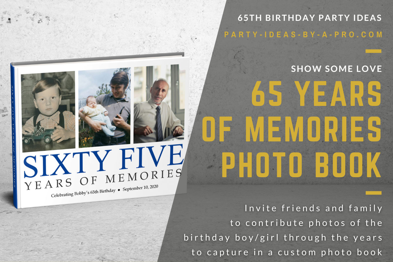 65 years of Memories Photo Book