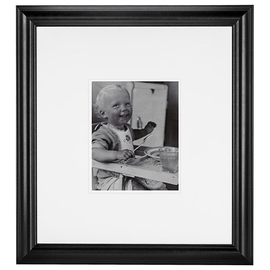 custom 75th birthday framed signing poster guestbook alternative with photo of birthday boy as a child