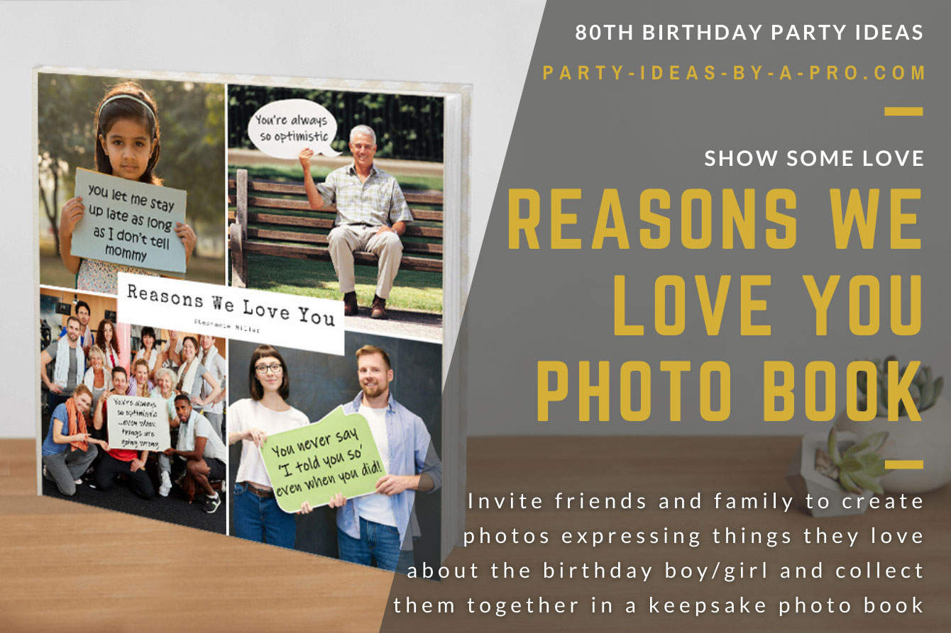 cover of reasons we love you photo book