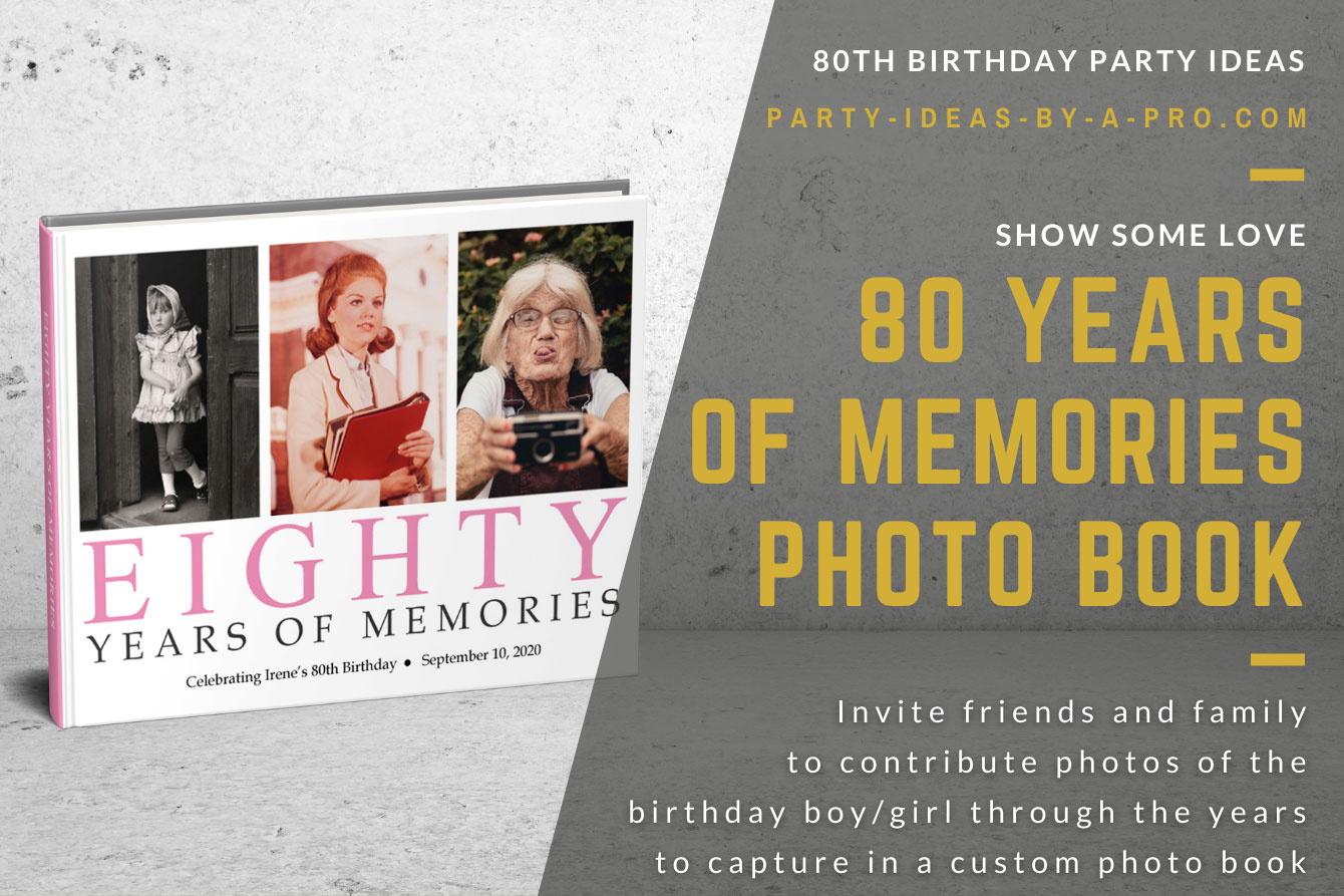 80 years of Memories Photo Book