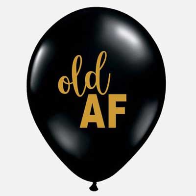 old AF balloons
