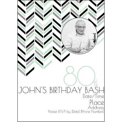 Best 80th Ever invitations