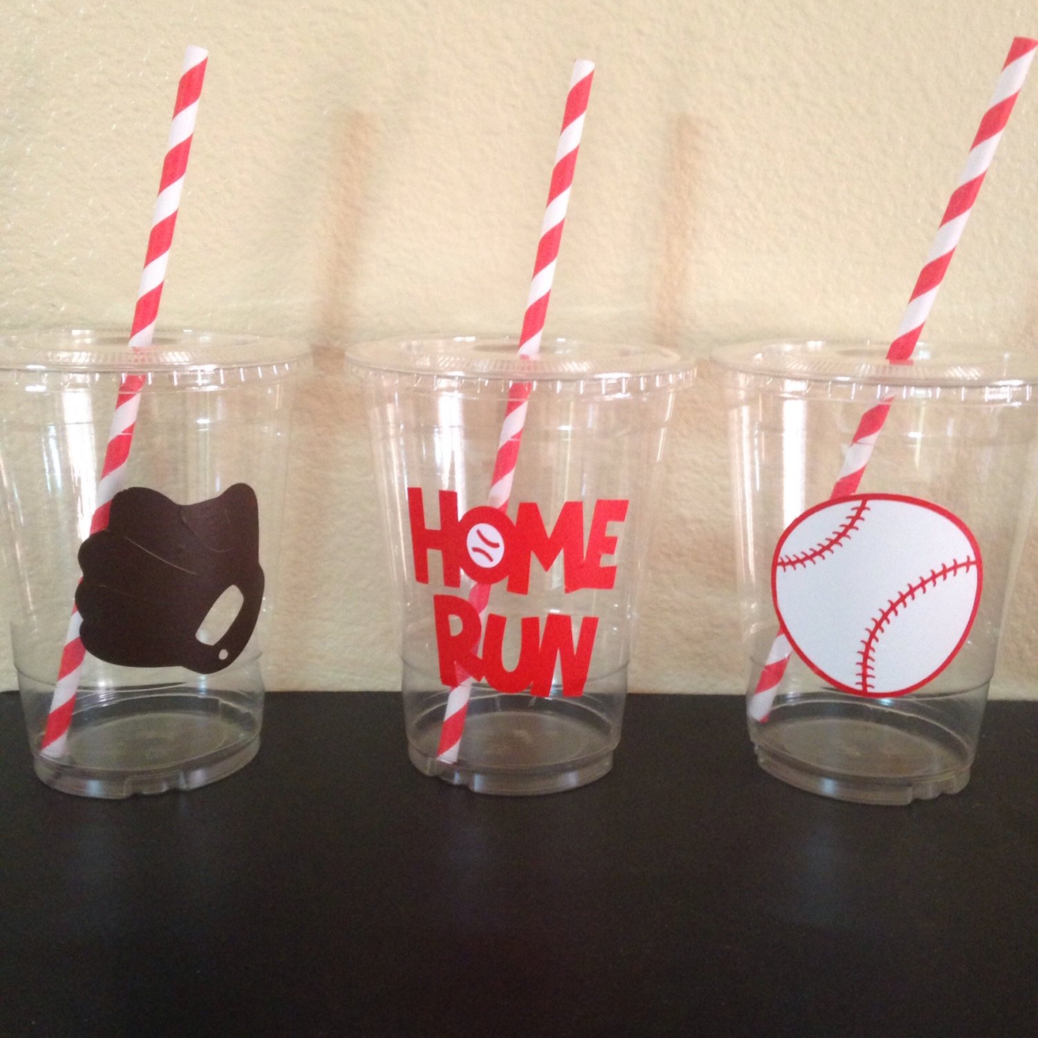 baseball party cups