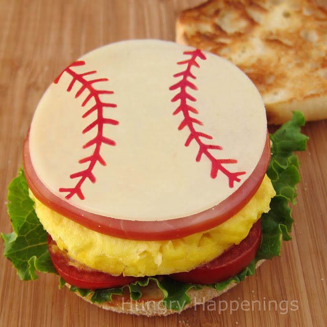 baseball sandwiches