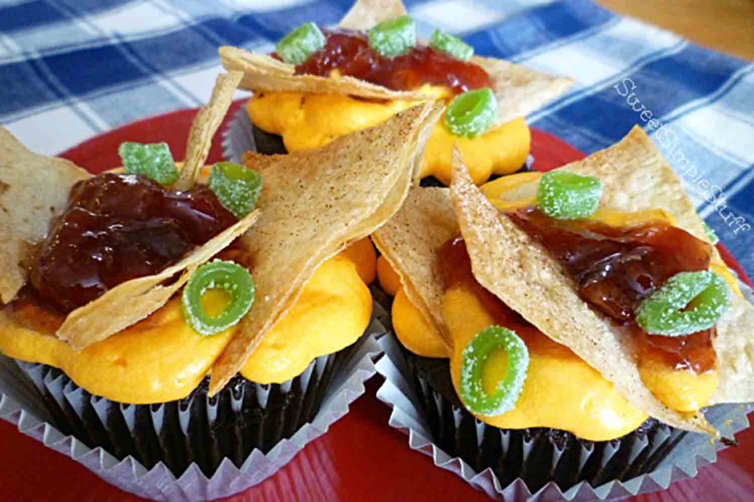 nacho cupcakes