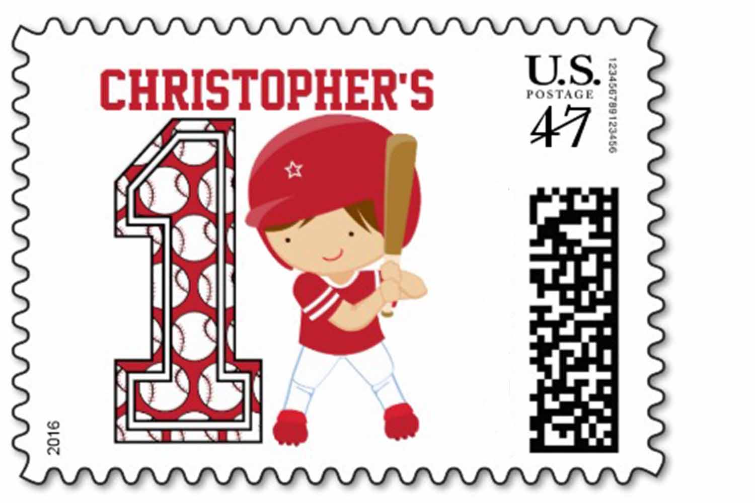 baseball postage stamps