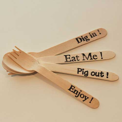 personalized wooden utensils