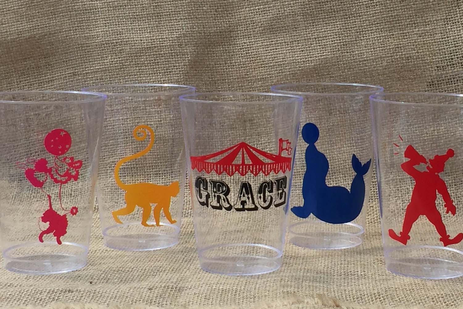 Carnival party cups