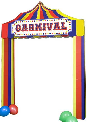 carnival booth standee
