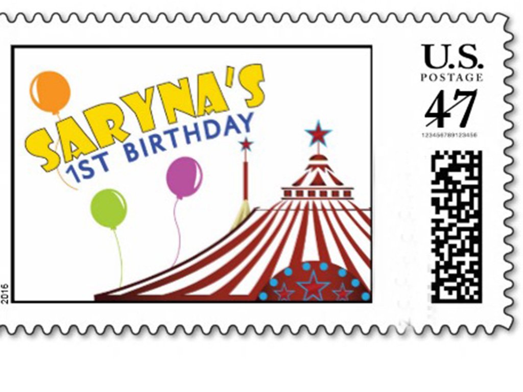 carnival postage stamps