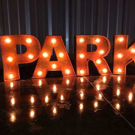 marquee light letter signs